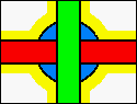 Flying cross logo