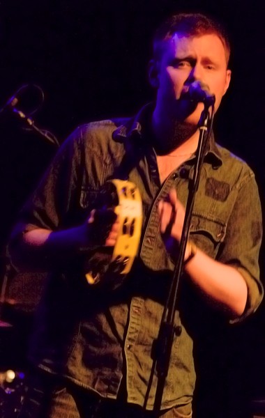Matt with cymbals
