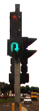 Irish traffic light