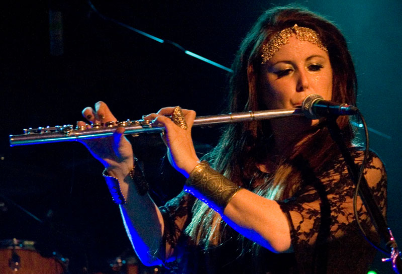 Anne-Marie on flute