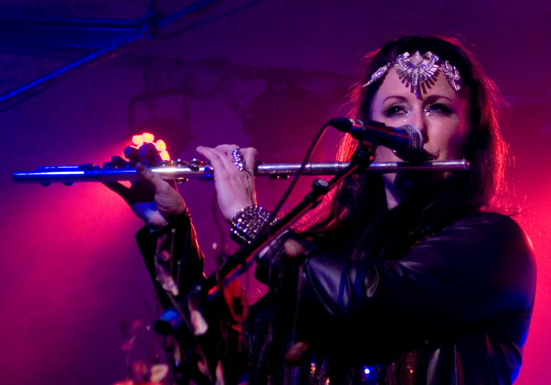 Anne-Marie on flute