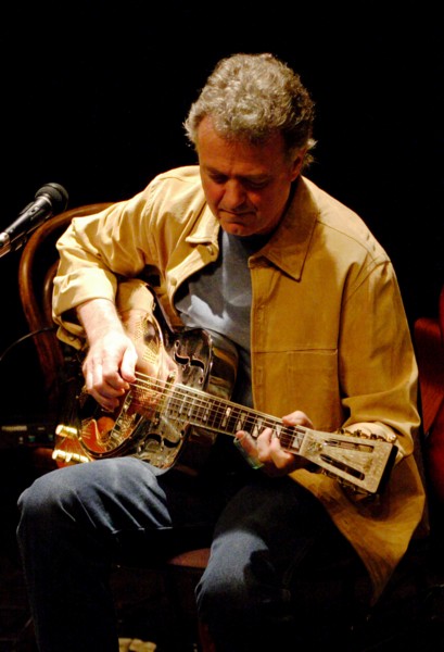 Brian with resonator guitar