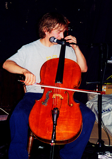 Ian on cello