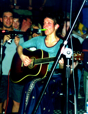 Isabel with the kazoo