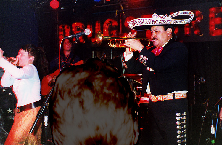 Mariachi trumpet player Salvador
