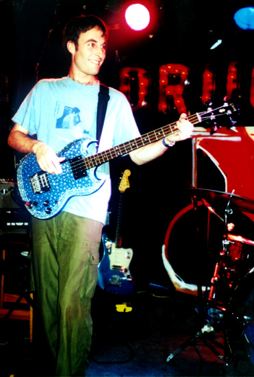Matt on bass