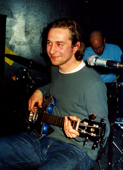 Ian on bass