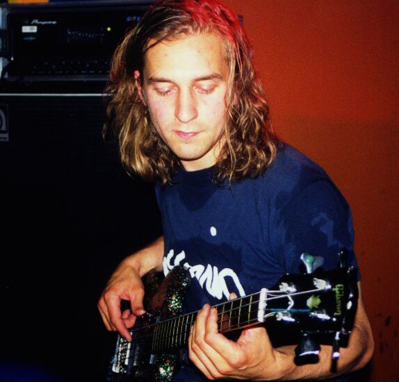 Ian on bass
