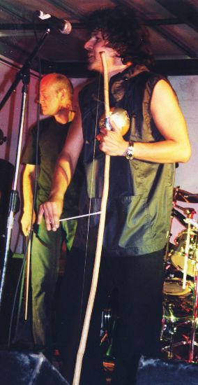 Garbi on Berimbau