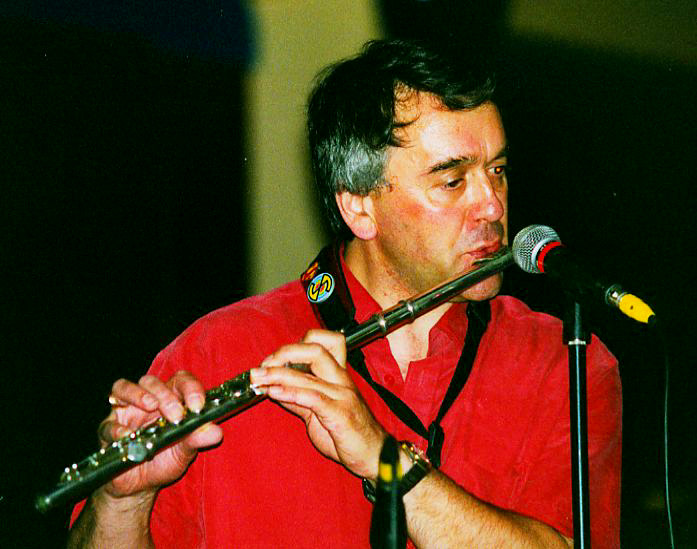 Martin on flute