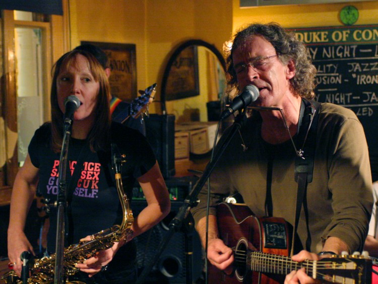 Denise singing
