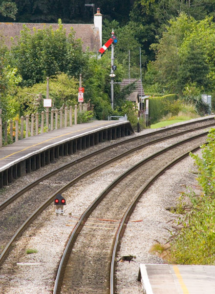 Up advanced starter and down LOS signal