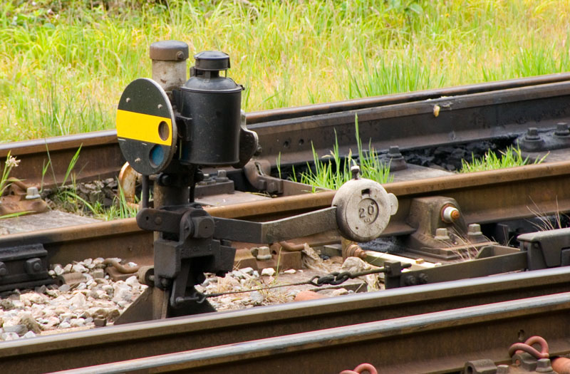 Exit disc from up sidings