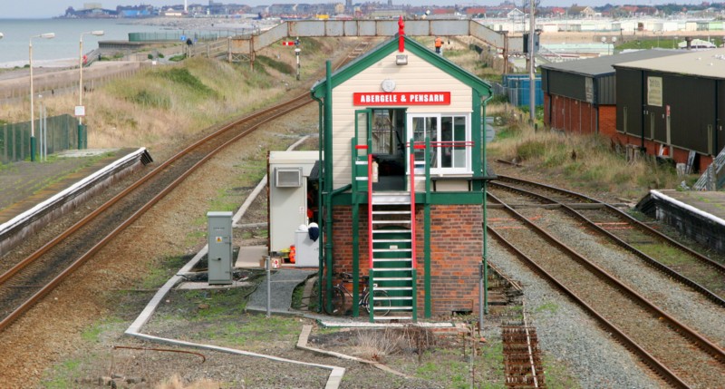Abergele looking towards Rhyl