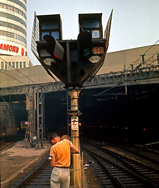 Signal cleared to Derby line