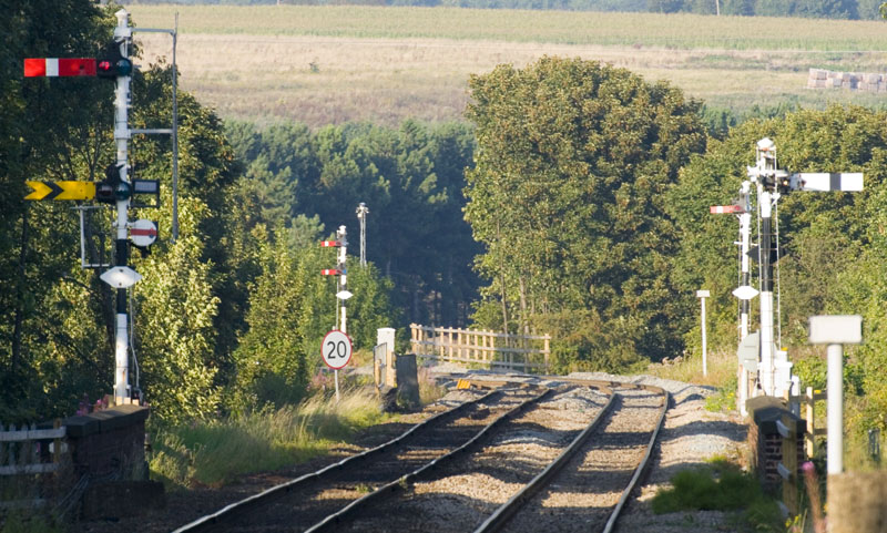 View towards power station junction
