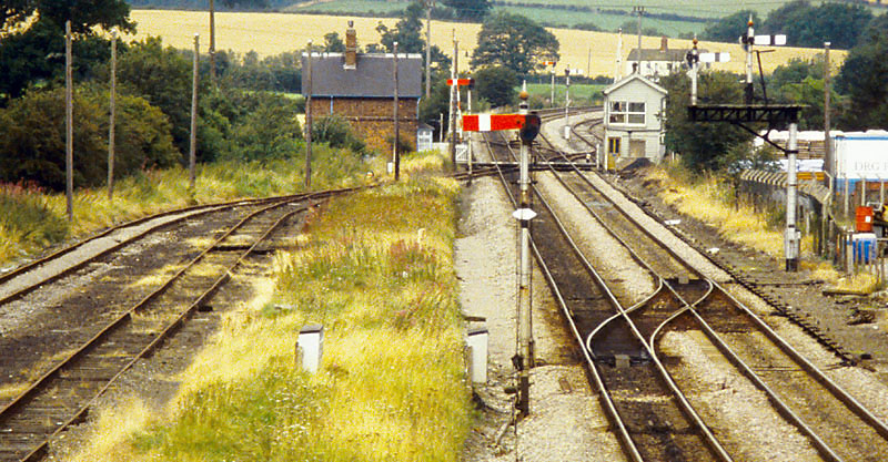 View north from station