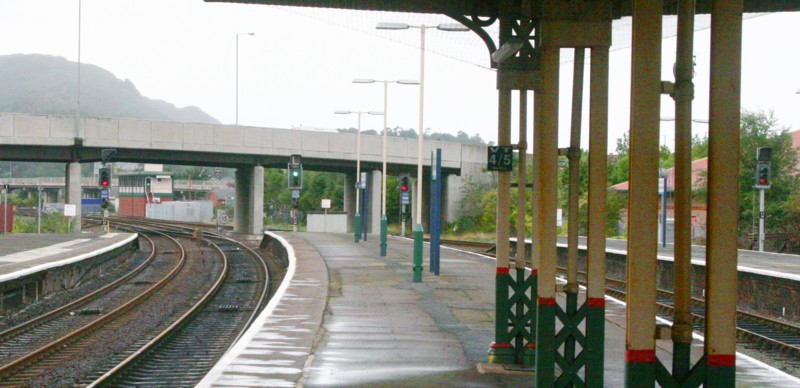 Llandudno Jct towards town and Bangor