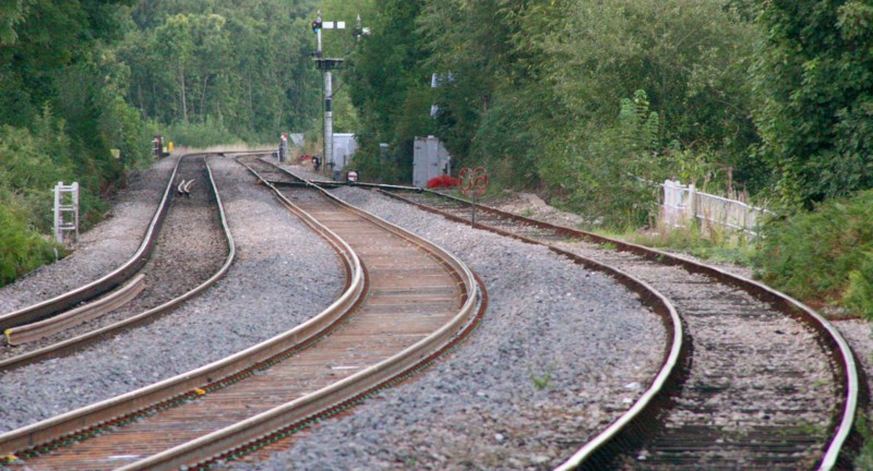 The approach from Great Malvern