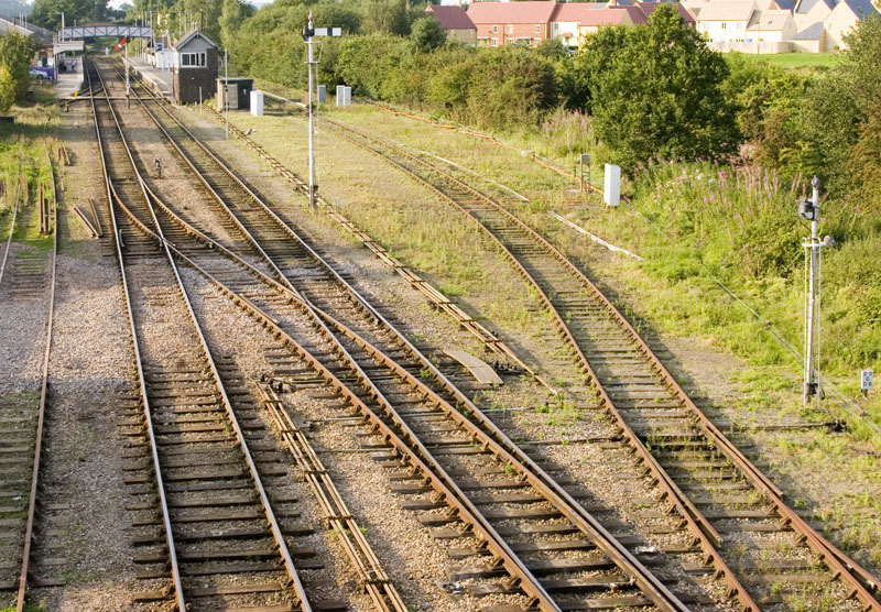 Track layout and signalbox