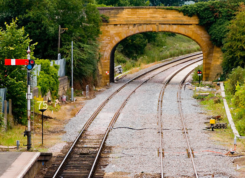 Down starter and line to Evesham
