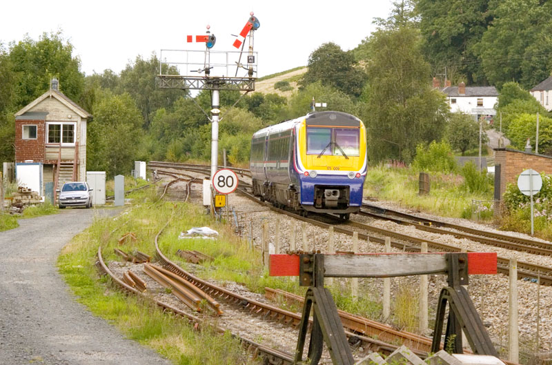 Up passenger passing