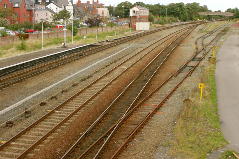 Layout at the east end
