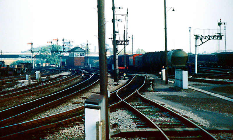 View from down relief platform