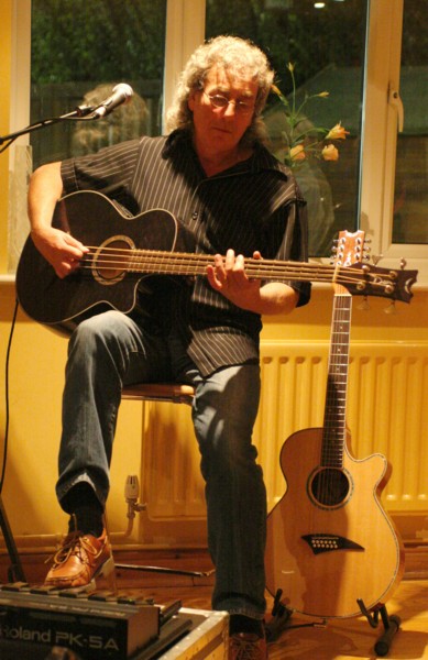 Chas on bass and pedals