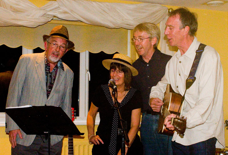Bob, Lou, Bryn and Steve G