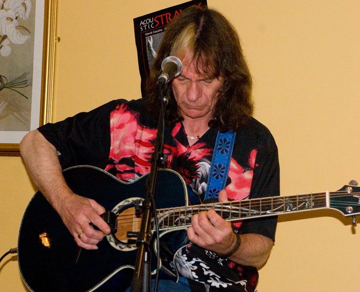 Dave Lambert with E-bow
